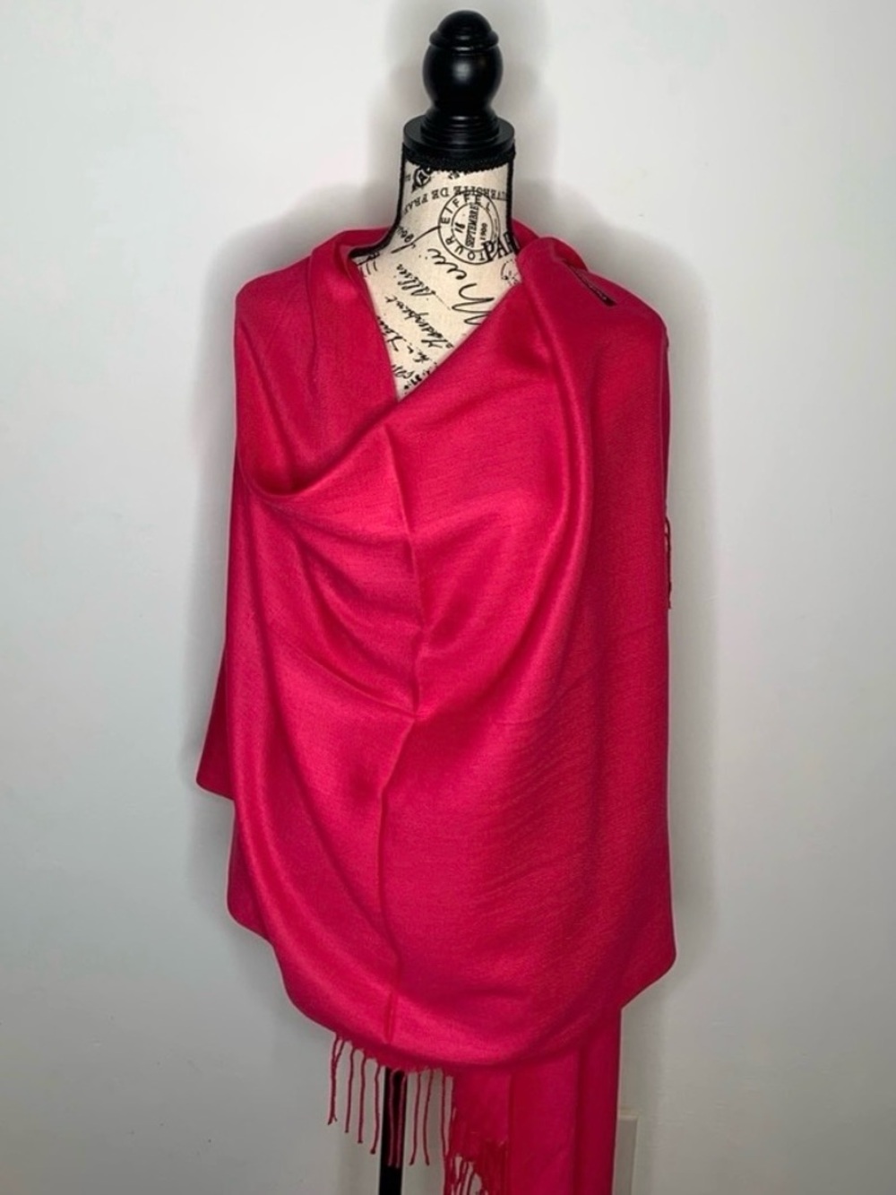 Red Cashmere Wrap